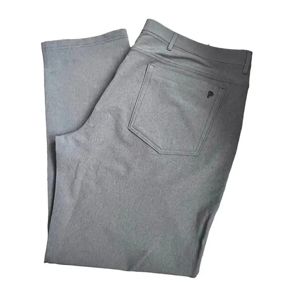 Public Rec Men's Gray Button Up Straight Pants Size 42 x 32 - Picture 1 of 4